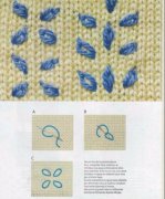 100個(gè)毛衣繡花針?lè)▓D樣大全，收藏學(xué)習(xí)